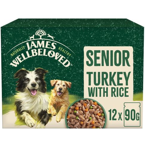 James Wellbeloved Senior Turkey in Gravy Pouch