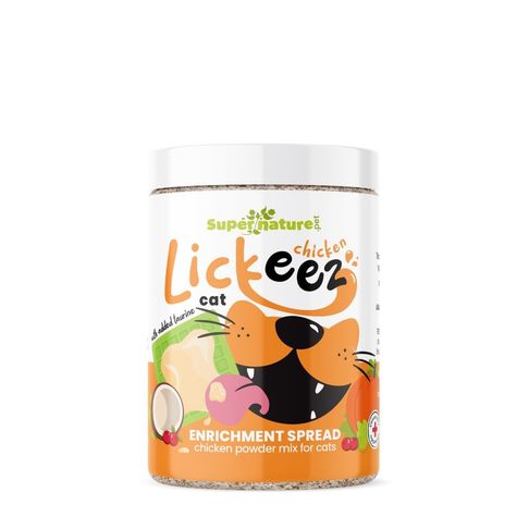 SuperNature Lickeez Mix Cat Chicken 120g