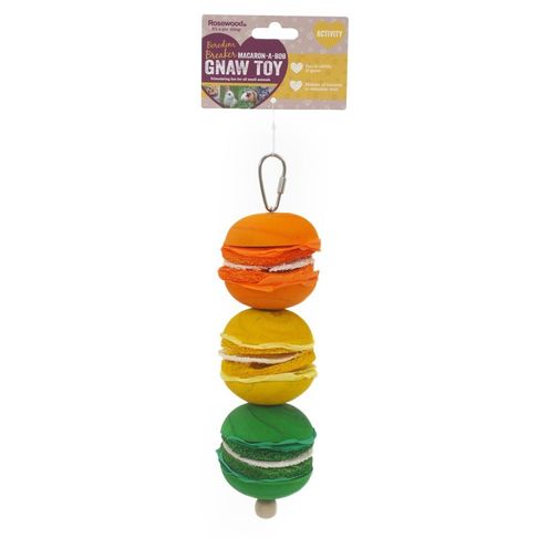 Rosewood Naturals Macaron-a-bob Gnaw Toy