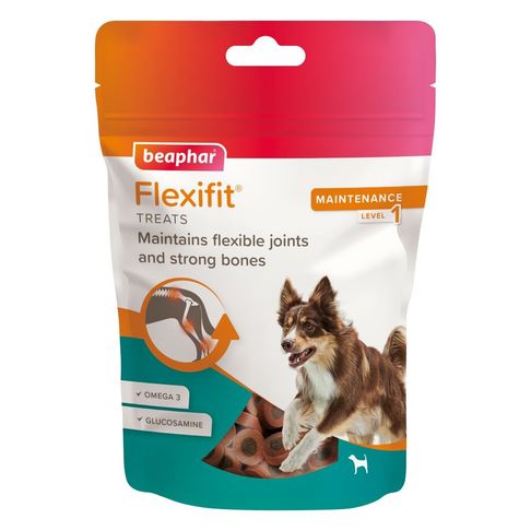 Beaphar Flexifit Maintenance Joint Care Treats for Adult Dogs 150g