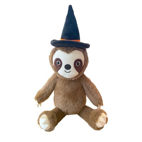 Happy Pet Halloween Witchy Sloth Toy