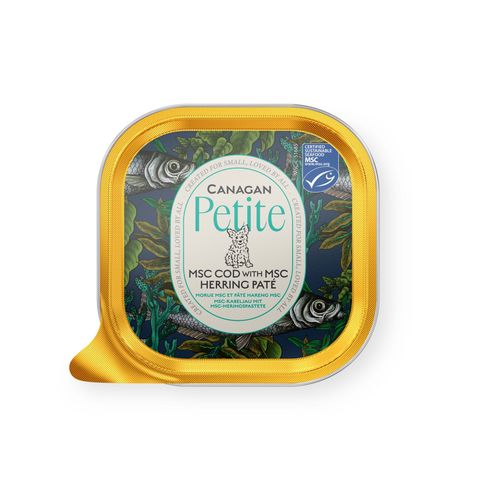 Canagan Petite MSC Cod with MSC Herring Pate For Dogs