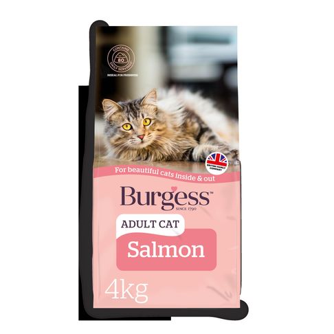 Burgess Dry Cat Food with Salmon