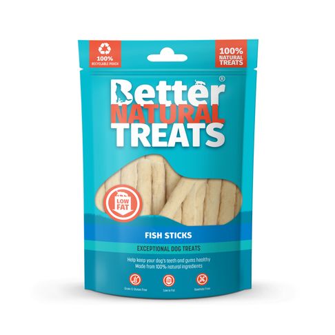 Better Natural Treats Fish Sticks Dog Treats