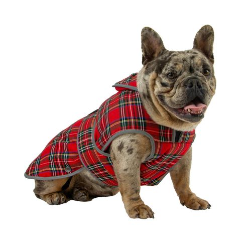Heritage Red Tartan Dog Coat