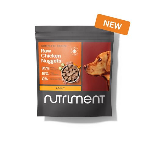 Nutriment Raw Chicken Nuggets For Dogs 1kg