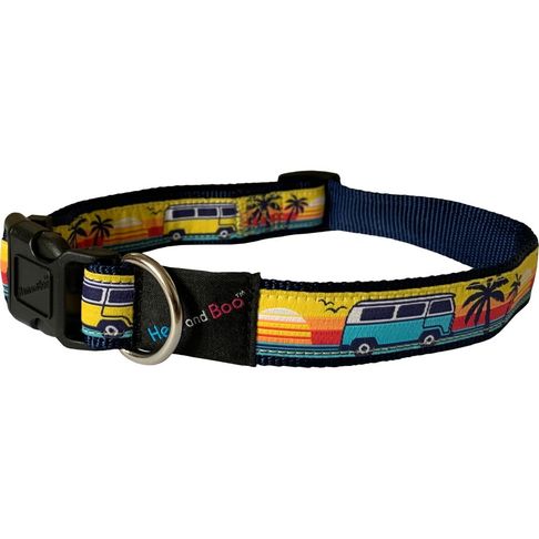 Hem &amp; Boo Campervan Dog Collar