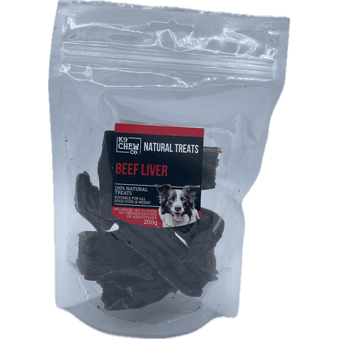 K9 Chew Co Beef Liver 200g