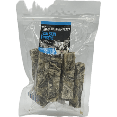 K9 Chew Co. Fish Skin Fingers 100g