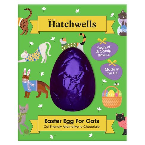 Hatchwells Cat Easter Egg 50g