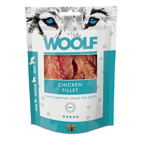 Woolf Chicken Fillet Dog Treats 100g