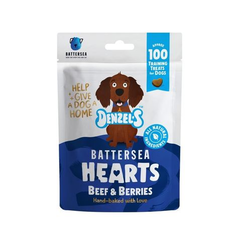 Denzel's Battersea Hearts Training Bites for Dogs 100g