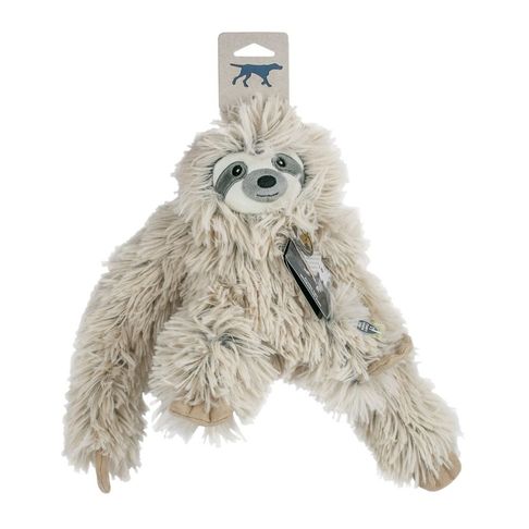 Tall Tails Sloth Squeak Dog Toy