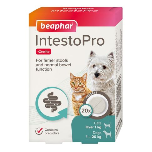 Beaphar Intestopro Supplement For Small Dogs 20 Tablets