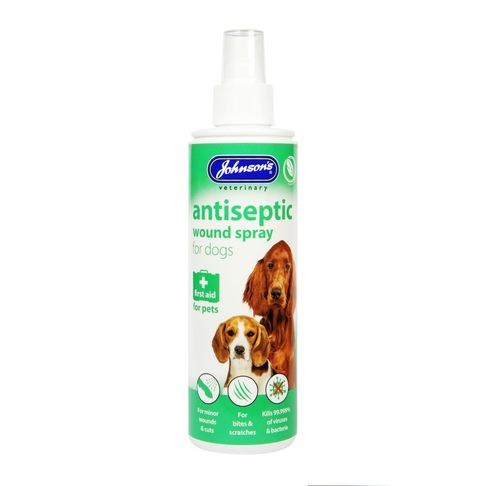 Johnson's Antiseptic Wound Spray for Dog &amp; Puppies 200ml