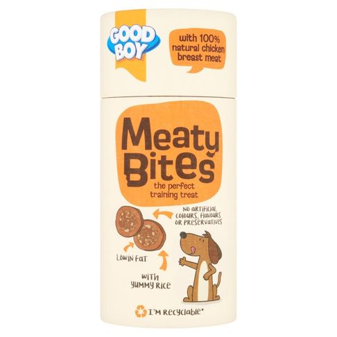 Good Boy Meaty Bites Chicken &amp; Rice For Dogs 70g