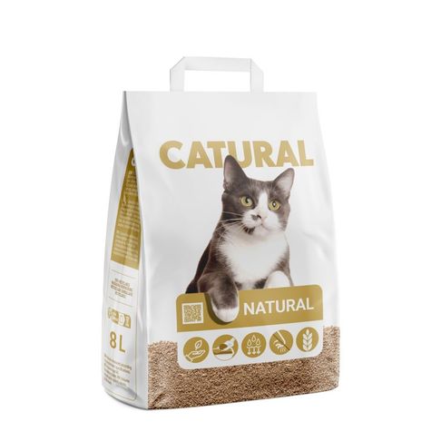 Catural Natural Clumping Cat Litter 8 Litres