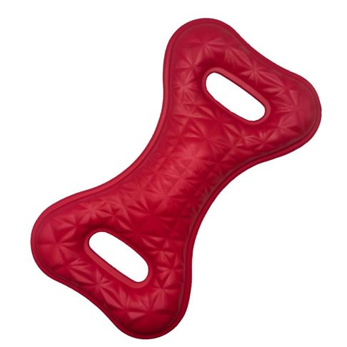 Aqua Dog Bone Tug Red