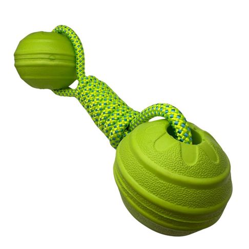 Aqua Dog 2 Ball Tug Green
