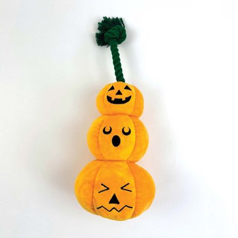 Happy Pet Halloween Pumpkin Stack