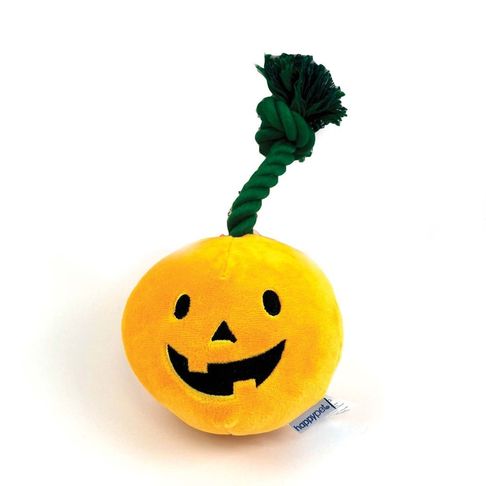 Happy Pet Halloween Pumpkin Rope Toy