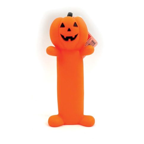 Happy Pet Halloween Vinyl Pumpkin