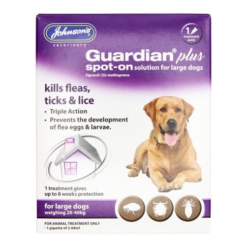Johnson's Guardian Plus Spot-on Large dog