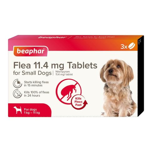 Beaphar Flea Tablets for Small Dogs