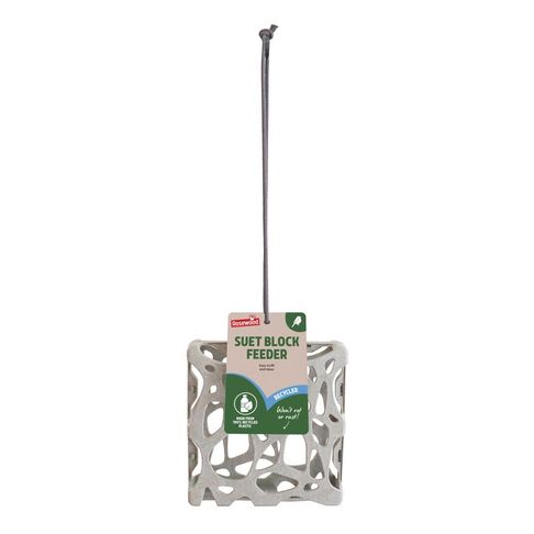 Rosewood Recycled Wild Bird Suet Block Feeder