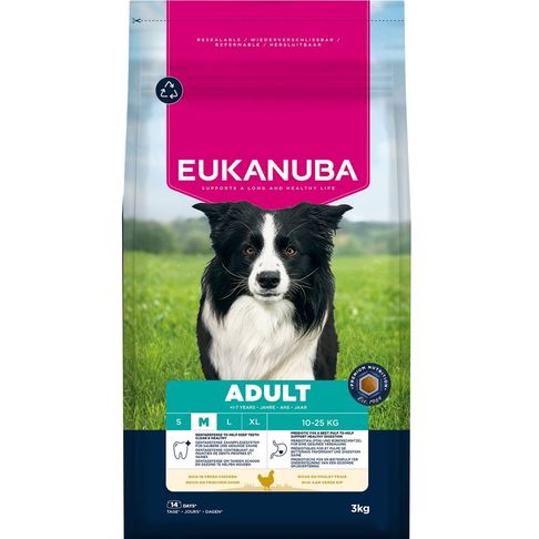 Eukanuba Adult Dog Medium Breed Chicken