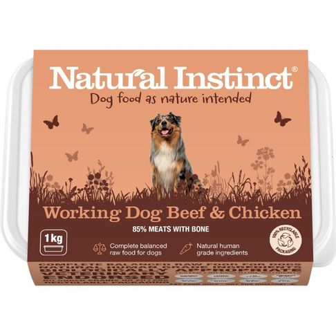 Nutriment Natural Instinct Working Dog Chicken &amp; Beef