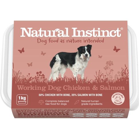 Nutriment Natural Instinct Working Dog Chciken &amp; Salmon
