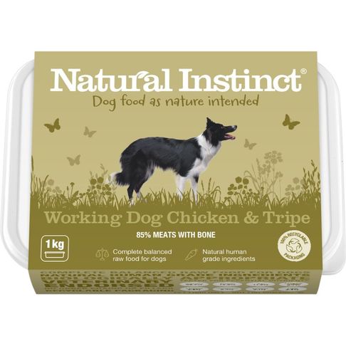 Nutriment Natural Instinct Working Dog Chicken &amp; Tripe