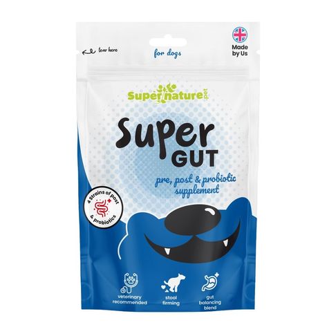 Supernature Super Gut Pre, Post &amp; Probiotic Supplement for Dogs