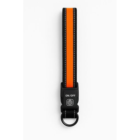 Kowloon Nylon Flashing Collar Orange