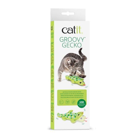 Catit Groovy Gecko Green