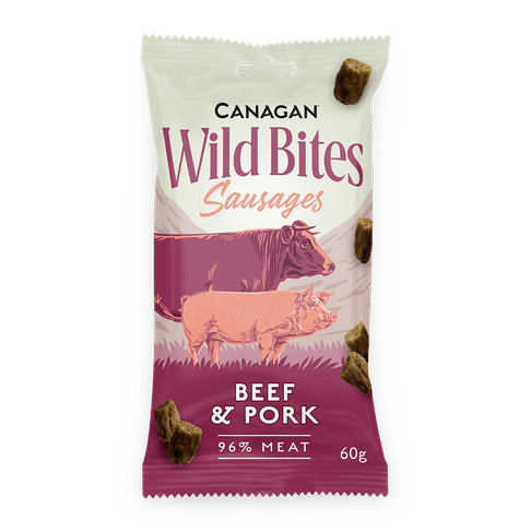 Canagan Wild Bites - Beef &amp; Pork for Dogs
