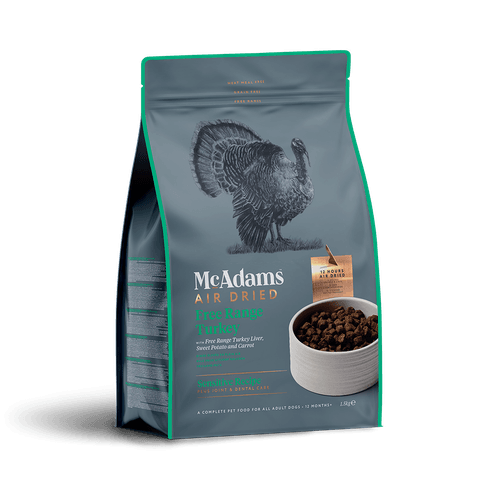 McAdams Air Dried Free Range Turkey Sensitive Recipe Dog Food