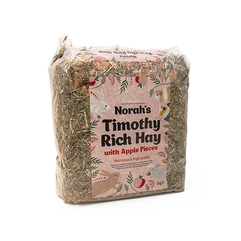 Norah's Timothy Hay With Flowers
