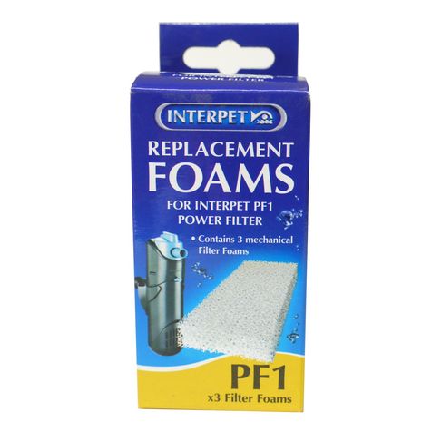 Interpet Internal Filter Plain Foam For PF1 and PF2
