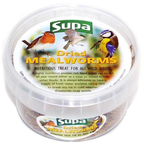 Supa Dried Mealworms Wild Bird Treat