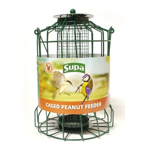 Supa Caged Peanut Feeder 25cm (10")