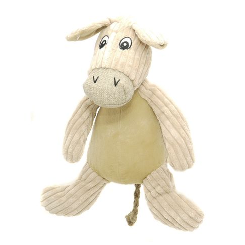 Danish Design Doris The Natural Donkey Dog Toy 38cm (15"")