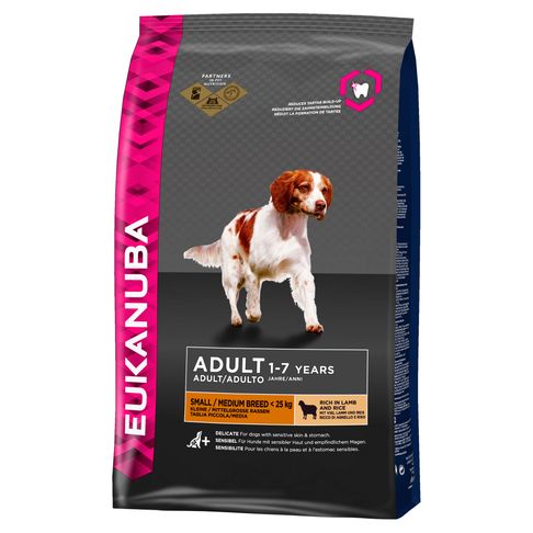 Eukanuba Dog Adult Small / Medium Breed Lamb &amp; Rice