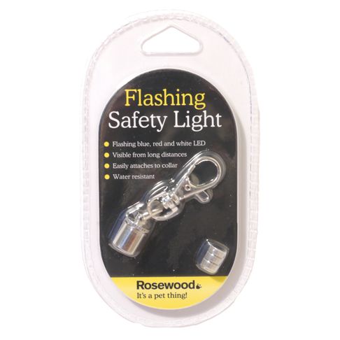 Rosewood Safety Blinker Dog Collar Light