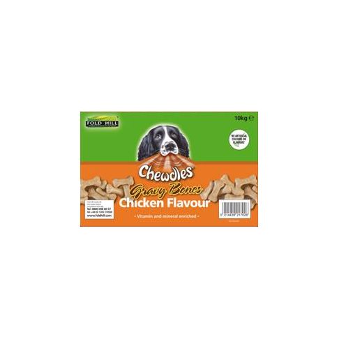 Chewdles Gravy Bones Chicken 10kg