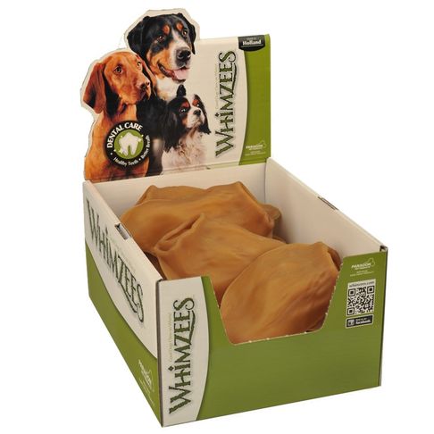 18 x Whimzees Veggie Ear Display Box