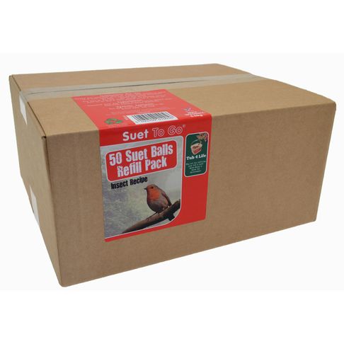 50 x Suet To Go Fat Balls Refill Pack