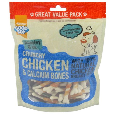 Good Boy Pawsley &amp; Co Crunchy Chicken &amp; Calcium Bones