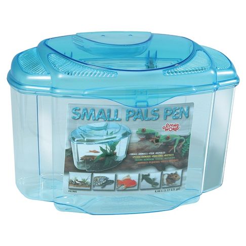 Living World Pals Pen Blue &amp; Green Mix